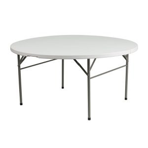 Round Table 60in rental, party table rental, event furniture Woodburn, banquet table hire, wedding table rental, large round tables, Woodburn party supplies, event planning Woodburn, table and chair rental